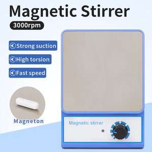 خلاط مغناطيسي كهربائي ثابت للمختبرات بقوة AC100-240V وسعة 3000 مل مع قضيب للتحريك وسرعة 3000 دورة/دقيقة - Product Image 3