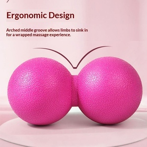 Palla da Massaggio Yoga in TPE per Terapia dei Punti <span class=keywords><strong>Trigger</strong></span>, Rilascio Miofasciale, Accessorio Sportivo per Piedi, Schiena, Spalle, Braccia - Product Image 3