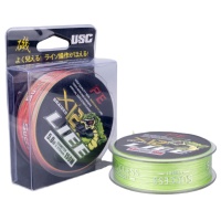 Fil de pêche tressé flottant 8X PE, longueur standard 150m, haute sensibilité pour la pêche au jigging du poisson-chat en rivière, lac et ruisseau