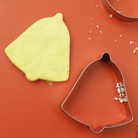 Benutzer definierte Weihnachts-Edelstahl-Aus stech formen (Giraffe & Kuh formen) Umwelt freundliches 5-teiliges Set für DIY-Back-und Kuchen dekoration