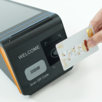 Tablet Pos Printer Android 12 System avec impression thermique NFC 58mm pour réception de commande de restaurant en ligne