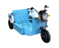 Scooter de Movilidad con Carrocería Abierta en Oferta, Triciclo Eléctrico Plegable de 60v 650W, Conveniente y sin Barreras para Usuarios con Movilidad Limitada