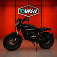 Vélo Électrique Urbain Rétro à Pneus Larges Oway SK-1 Ultra 2026, Anti-Vol, Haute Vitesse, Couleurs Changeantes, Disponible aux États-Unis