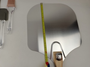 Pala <span class=keywords><strong>a</strong></span> buccia per <span class=keywords><strong>Pizza</strong></span> in alluminio resistente con manico in legno pieghevole 12x14 pollici-bucce per <span class=keywords><strong>Pizza</strong></span> perfette per uso domestico e professionale - Product Image 3