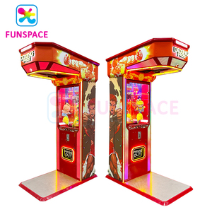 เครื่องเกมชก<span class=keywords><strong>มวย</strong></span>แบบใช้เหรียญของ Funspace อุปกรณ์สำหรับความบันเทิงกีฬาอาเขตพร้อมของขวัญและทิกเกอร์ - Product Image 6
