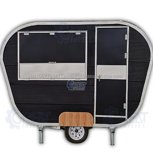 Kiosque en bois vintage, bar à café, remorque alimentaire, bar mobile, restaurant préfabriqué mobile, cuisine extérieure, camion de restauration - Product Image 6