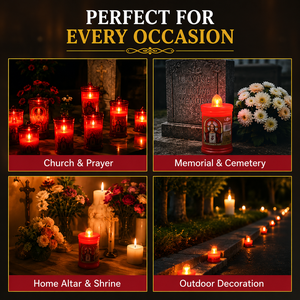 Luz de Cementerio Portátil para Halloween, Vela Electrónica Ideal para Casas Encantadas, Decoración de Jardines y Exhibiciones Festivas - Product Image 2