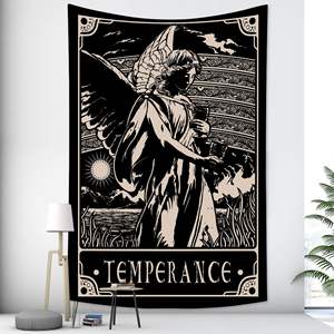 Tapiz Vintage de alta calidad, tapices divertidos, tapiz impreso Digital de astrología, manta de decoración del hogar - Product Image 3