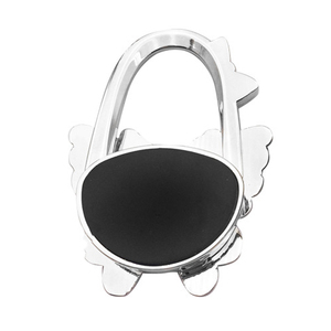 Bolso colgante de mariposa esmerilada, gancho plegable para bolso de mujer, hebilla, accesorios para bolso, gancho lateral para mesa portátil - Product Image 4