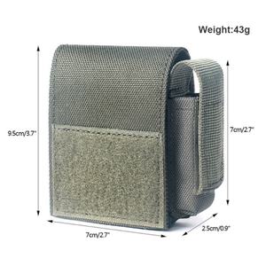 Étui de ceinture tactique pour activités de plein air, cyclisme, chasse, pochette à cigarettes Molle avec porte-briquet - Product Image 3