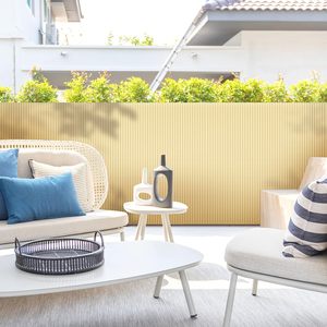 Panneau en <span class=keywords><strong>bambou</strong></span> PVC naturel en rouleau, balcon, jardin, extérieur, double face, écran de confidentialité en <span class=keywords><strong>bambou</strong></span> pour balcon et terrasse - Product Image 4