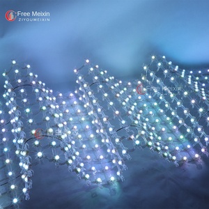 P100 <span class=keywords><strong>LED</strong></span> lưới màn hình trong suốt linh hoạt đường hầm ngoài trời tán cho Xây Dựng Văn bản hiển thị Rèm tường màn hình với SDK chức năng - Product Image 2