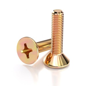 Vis à tête fraisée Phillips en acier au carbone zingué M2 M3 M4 M5 M6 M8 DIN965 pour la fixation d'équipements mécaniques - Product Image 3