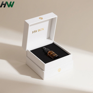 Luxury Cardboard Rigid Box Magnetic Closure Matte Lamination Embossing UV Coating for Perfume Candle Gift Packaging (Recyclable) - Product Image 3