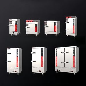 เครื่องนึ่งข้าวแก๊สเชิงพาณิชย์ 12 ชั้น สแตนเลส อุปกรณ์ครัวอุตสาหกรรม - Product Image 4