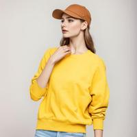 Ağır Pamuklu Kapüşonlu Sweatshirt Özel Tasarım Erkek Bol Kesim Bisiklet Yaka Baskılı Normal Kol Günlük Kışlık Çevre Dostu