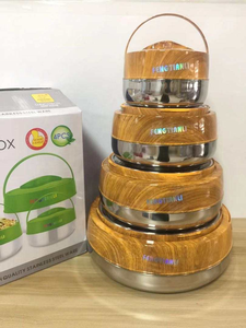 Hot Bento tự làm nóng Hộp Ăn Trưa với nắp nhựa biểu tượng tùy chỉnh cho nấu ăn thịt hầm - Product Image 2