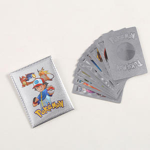 10 PIÈCES / SAC CARTES MÉTALLIQUES ORNÉES DE MOTIFS POKEMAN - Product Image 6