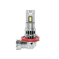 Nouvel arrivage A6 – Phares LED auto super lumineux 40W 4000LM avec refroidissement par ventilateur – Ampoules LED H7 H11 9005 9006 9012 H4 pour voiture