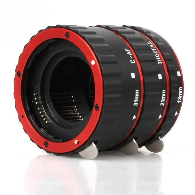 Lens Adapter Mount Auto Focus AF Macro Extension Tube Ring for Canon EF-S Lens T5i T4i T3i T2i 100D 60D 70D 550D 600D 6D 7D lens