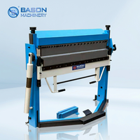 Machine à plier la tôle manuelle en acier inoxydable de haute qualité pour la fabrication de conduits, avec lame segmentée, facile à utiliser