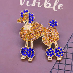 Diseñador hermandad <span class=keywords><strong>Sigma</strong></span> Gamma Rho símbolo hacer oro y piedra azul incrustaciones griego SGRho caniche inspirado señora broche joyería Pin - Product Image 4