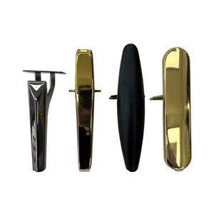 Furniture Leg Olive Foot Gold Silver Black Iron Heavy Duty Modern <b>Sofa</b> <b>Support</b> Hardware Accessory - Product Image 1