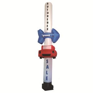 Modèle de clown gonflable Air Dance Star Rouge/<span class=keywords><strong>Noir</strong></span>/Blanc WX1, direct usine, pour événements, animations, ouverture de magasin, 12 pieds, ventilateur intégré - Product Image 5