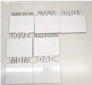 Panneau photo personnalisé à sublimation pour <span class=keywords><strong>papa</strong></span>, <span class=keywords><strong>cadre</strong></span> de photo vierge, cadeau de la fête des pères - Product Image 5