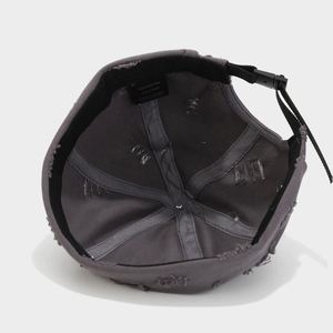 2024 Autumn Fall New Arrival Trendy Worn Out <b>Brimless</b> Dad Hat Baseball <b>Cap</b> Distressed Docker Hat - Product Image 4