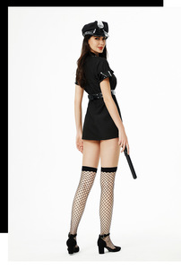 Adult Halloween Costume Sailor Cosplay Costume Women <strong>Police</strong> Costume Outfit European Women's Career Performance <strong>Clothing</strong> - Product Image 4