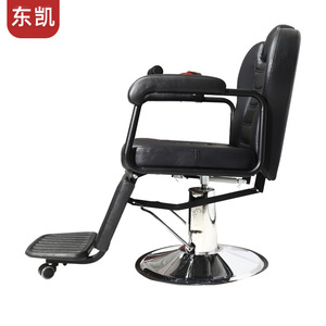 Fauteuil <span class=keywords><strong>de</strong></span> Barbier Rotatif en Métal, Style Luxe Léger et Simple, pour Hommes, Chaise <span class=keywords><strong>de</strong></span> <span class=keywords><strong>Coiffure</strong></span> Plate pour <span class=keywords><strong>Salon</strong></span> <span class=keywords><strong>de</strong></span> <span class=keywords><strong>Coiffure</strong></span> - Product Image 3