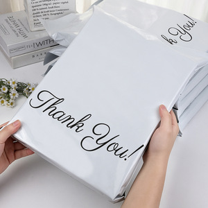 Bolsas de Envío de Doble Capa Reforzadas con Impresión de Agradecimiento, Bolsa Blanca para Logística y Envíos - Product Image 2
