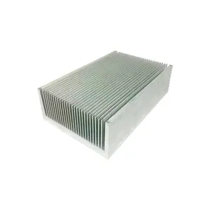 Width 120mm Height 55.3mm Independent research and development of open mold dense tooth aluminum heat sink