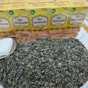 Thé vert Gunpowder 3505A en gros, saveur intense, thé chinois en vrac pour le thé à la <span class=keywords><strong>menthe</strong></span> marocain, OEM - Product Image 1