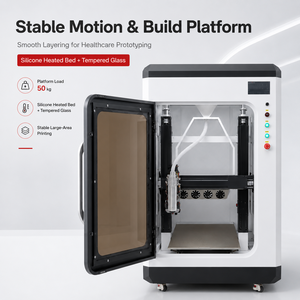 Impresora 3D Automática Totalmente Cerrada, Nueva, Directo de Fábrica, Volumen de Impresión 500x500x600mm, Cámara de Temperatura Constante, 1 Año de Garantía, USB, Gran Tamaño - Product Image 1