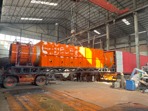 Cómo hacer biochar de alta calidad mediante una máquina rotativa productora de pirólisis <span class=keywords><strong>a</strong></span> partir del horno de carbonización continua de cultivos y tallos - Product Image 3