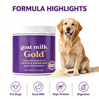 Supplément de Bouillon d'Os et de Collagène pour Chiens, Poudre de Champignons Riches en Protéines, Absorption Rapide et Sûre, Soutien Immunitaire pour Grandes Races