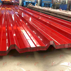 Tôle d'acier ondulée galvanisée enduite de couleur de haute qualité DX51D 0.4*1220*3000mm pour le processus de cintrage de l'industrie du bâtiment inclus - Product Image 2
