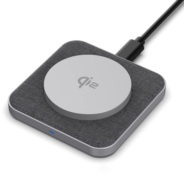 Qi2-cetificated Wireless Charger Pad Fast Charging 15W Wireless Charging Compatible with iPhone 16-12 Series & Galaxy S25 Ultra