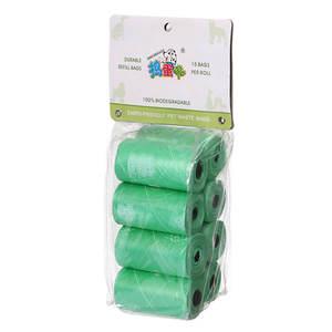 Sacs ramasse-crottes biodégradables pour chiens/chats, emballage de déchets pour animaux domestiques, nettoyage des déchets - Product Image 3