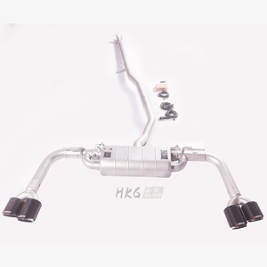 Système d'échappement Catback Valvetronic en acier inoxydable 304 pour Mercedes Benz <span class=keywords><strong>CLA220</strong></span> 2.0T C117 4WD 2013-2019, compatible avec GFC - Product Image 3