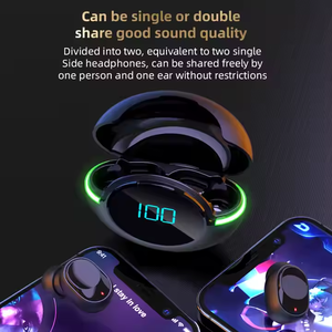 Nouveaux écouteurs sans fil mains libres, écouteurs intra-auriculaires sportifs à réduction de bruit, écouteurs de jeu TWS Y80, écouteurs tactiles - Product Image 4