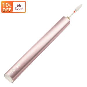 Outil de <span class=keywords><strong>manucure</strong></span> et de nail art portable pour la maison, mini perceuse à ongles électrique en céramique, stylo de polissage des ongles rechargeable par USB - Product Image 5
