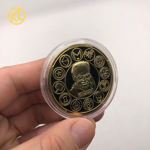 Moneda en relieve <span class=keywords><strong>de</strong></span> oro <span class=keywords><strong>de</strong></span> <span class=keywords><strong>la</strong></span> serie <span class=keywords><strong>de</strong></span> películas artesanales <span class=keywords><strong>de</strong></span> metal <span class=keywords><strong>de</strong></span> alta calidad al por mayor a <span class=keywords><strong>la</strong></span> venta - Product Image 6