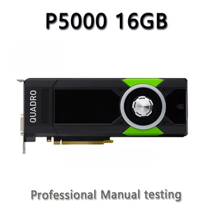 Quadro P5000 16GB chuyên nghiệp <span class=keywords><strong>Card</strong></span> đồ họa 4K Video chỉnh sửa 3D mô hình GPU GDDR5X PCIE 3.0x16 4 x Hiển thị Cổng Video <span class=keywords><strong>Card</strong></span> - Product Image 2