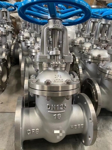 ASTM class150 DN100 PN16 Hướng dẫn sử dụng mặt bích thép không gỉ 316 Van cổng với mặt bích loại tay quay - Product Image 5