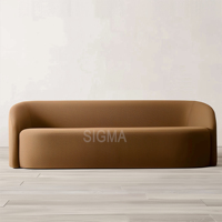 Nouveau canapé modulaire en bois massif de luxe, salon confortable et moderne, ensemble de salon contemporain, fauteuil pivotant