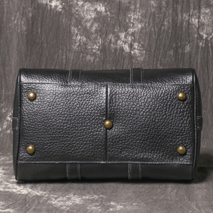 Bolsa de Viaje de Cuero para Hombre, Diseño Retro Vintage Simple, Bolsa de Lona Noble con Cierre de Cremallera para Viajes - Product Image 5