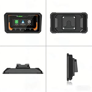 Navigateur GPS pour moto de 6 pouces avec support antivol à dégagement rapide |   CarPlay et <span class=keywords><strong>Android</strong></span> <span class=keywords><strong>Auto</strong></span> sans fil |   Étanche IP67 - Product Image 4